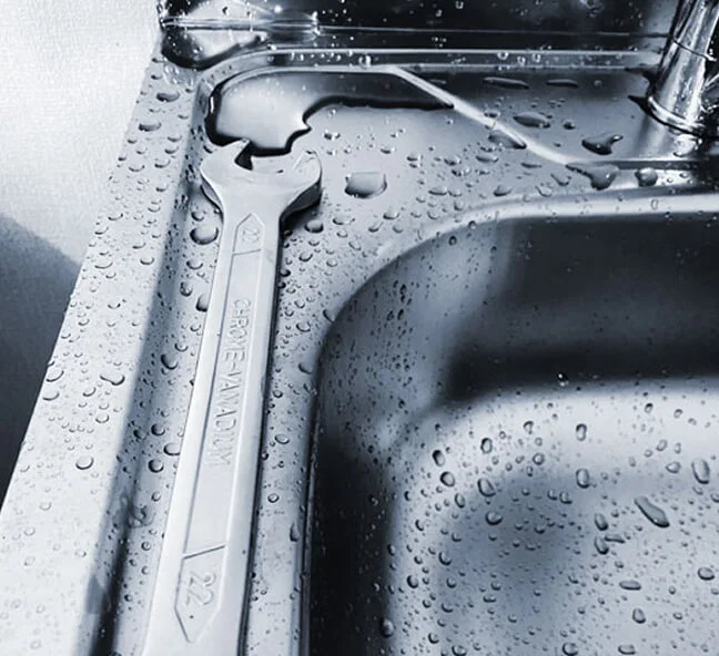 sink with water emergency plumbing